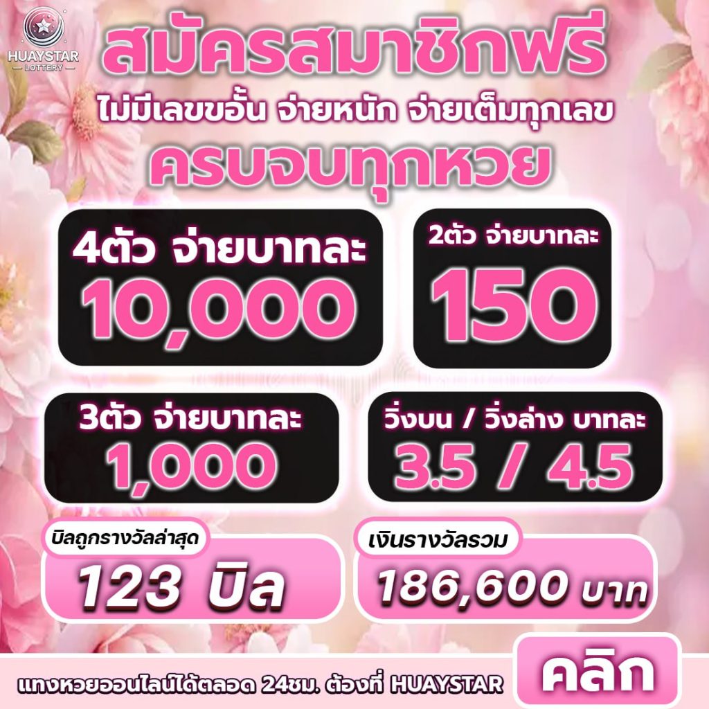 เว็บแทงหวย ออนไลน์